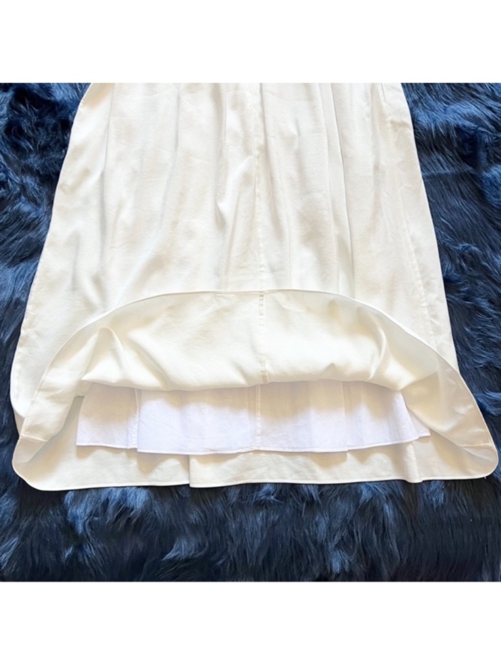 New! REISS Crochet Lace Midi Dress in White - Picture 12 of 13